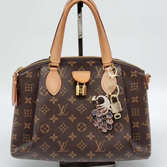 100% Auth Louis Vuitton Lock & Key with unbranded Bagcharm, Keycharm, Keychain - Picture 1 of 8